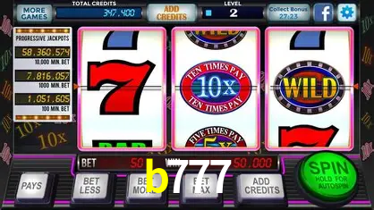 Descubra o Mundo do Cassino Online com b777